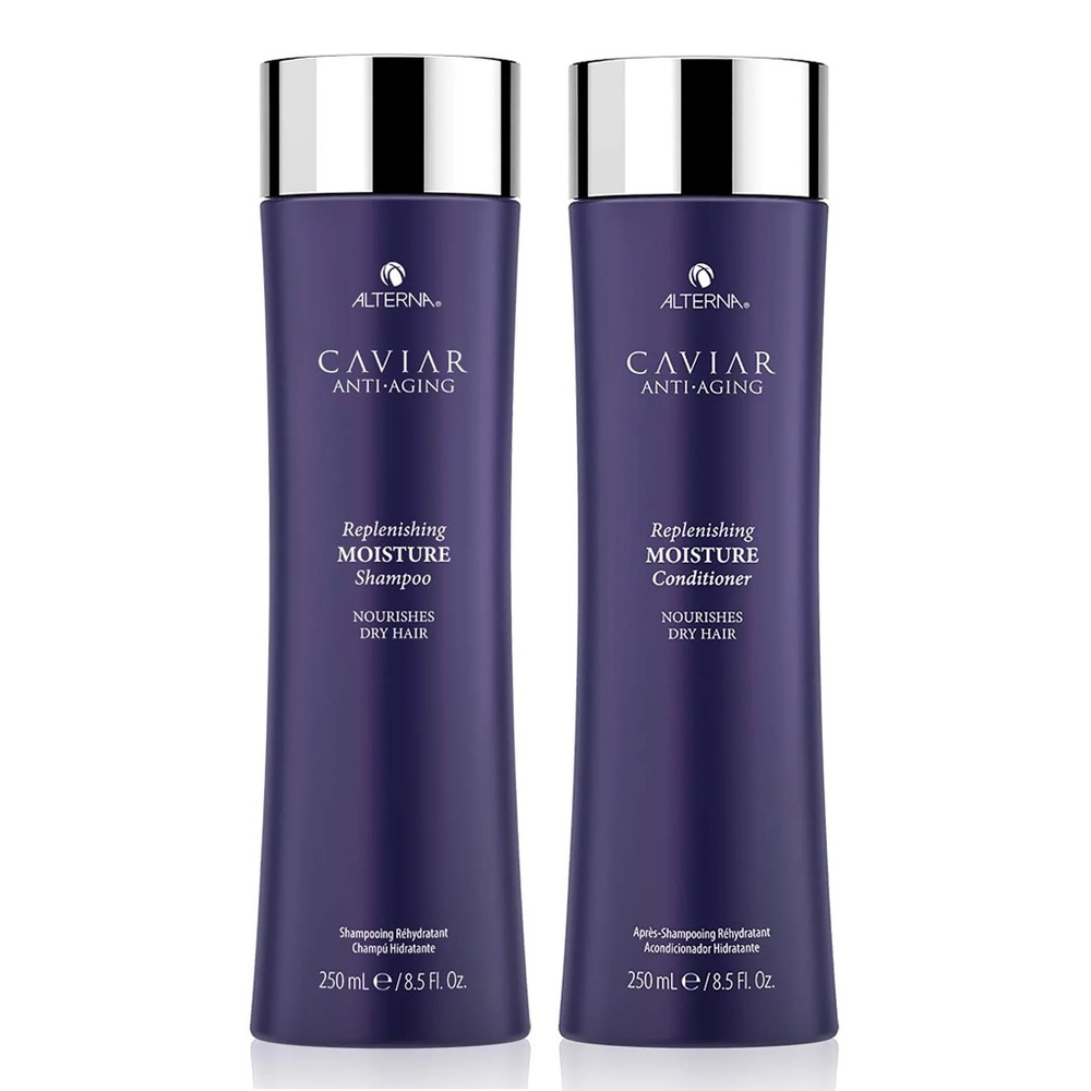 Alterna Caviar 🌸 Replenishing Moisture- Shampoo & Conditioner, Full Size, NWT